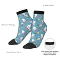thumbnail image 6 of Pofeuu Rabbit And Balloon Print 30cm Socks, Adult Running Hiking Socks for Youth and Adult, 6 of 7