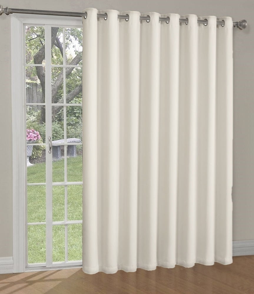 Details about   Classic Elegance Beige Sheer Grommet Top Curtains Drapes 84" Length 