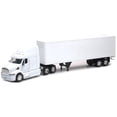 thumbnail image 2 of Peterbilt 387 Truck with Dry Goods Trailer White "Long Haul Truckers" Series 1/32 Diecast Model by New Ray, 2 of 3