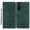 Green, variant on Allytechgroup Wallet Phone Case for Samsung Galaxy S21 FE with Credit Card Slot, PU Leather Slim Lightweight Flip Case with Lanyard Shockproof Protective Bumper for Women Girls, Black