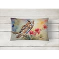 thumbnail image 2 of Long-Eared Owl Throw Pillow 12 in x 16 in, 2 of 4