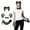 Wolf Fox, variant on Joyfy 5 Pcs Kitty Cat Halloween Costumes Accessory Set for Adults & Kids, Halloween Party Cosplay with Cat Ears Headband, Paws Gloves, Bow Tie, Tail