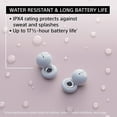 thumbnail image 4 of Sony WFL900/H LinkBuds Truly Wireless Earbuds Headphones w/ Alexa Built-in, Gray Bundle with Deco Photo Microfiber Cleaning Cloth and 1 YR CPS Enhanced Protection Pack, 4 of 12