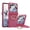 Rose Red, variant on Vizvera for Samsung Galaxy Z Flip 7 Case with Ring Holder & Screen Protector & Hinge Protection,Wireless Charging,Skin Feel Matte PC,Shockproof Phone Case-Rose Red