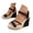 1-Black, variant on Platform Wedge Sandals for Women Open Toe High Top Walking Dressy Shoes Non Slip Summer Party Sandal with Arch Support Silver 9