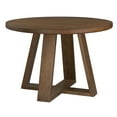 thumbnail image 4 of Better Homes & Gardens Ezra 45in Round Wood Dining Table, Walnut Finish, 4 of 10
