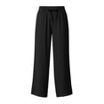thumbnail image 5 of BFHHYA Teens Boys Girls Ice Silk Pants Twill Chino Pants Casual Straight Leg Sweatpants with Pockets for Youth Size 5-15 Years, 5 of 8