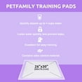 thumbnail image 4 of Petfamily Dog Training Pads, Puppy Pads, Super Absorbent, XL, 26 in x 30 in, 40 Count, 4 of 11