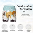 thumbnail image 5 of Lsque Mens Swim Trunks Cute Dog In Bathtub1 Pattern - Bathing Suit Compression Liner - Beach Swim Shorts Swimwear - (S-3XL) - Stretch Quick Dry -Large, 5 of 9