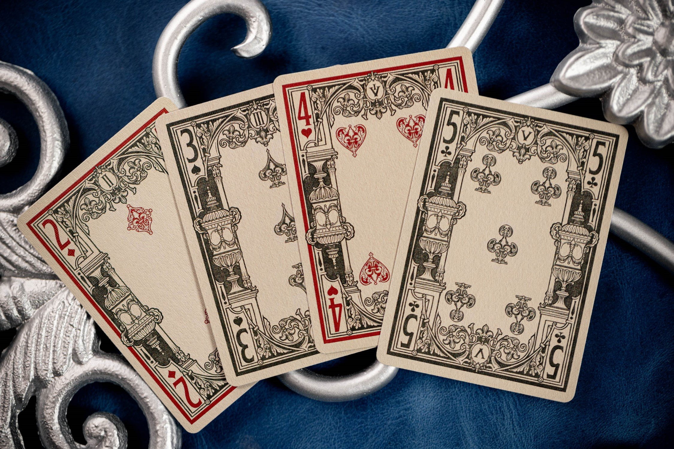Kings Wild Project 3 Musketeers Premium Playing Cards - Limited Edition, Poker Size Custom Index