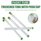 thumbnail image 4 of Tubo flotante de pesca Tubo de flotador de pesca Tapas de extremo de almacenamiento protectoras gruesas transparentes Aparejos de pesca Barbie Nuevos Originales, 4 of 9