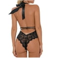 thumbnail image 5 of uublik Valentines Lingerie Set for Women Lace Plus Size Babydoll Sexy Naughty Bodysuit, 5 of 5