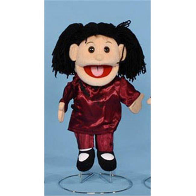 Sunny Toys 14 Ethnic Mom in Red Dress Glove Puppet Waypoint Geographic GL1401B