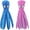 Pink + Blue, variant on RUseeN Dog Squeaky Toys Octopus 2 Pack, No Stuffing Crinkle Plush Dog Toys for Puppy Teething, Medium and Large Dogs Training and Reduce Boredom