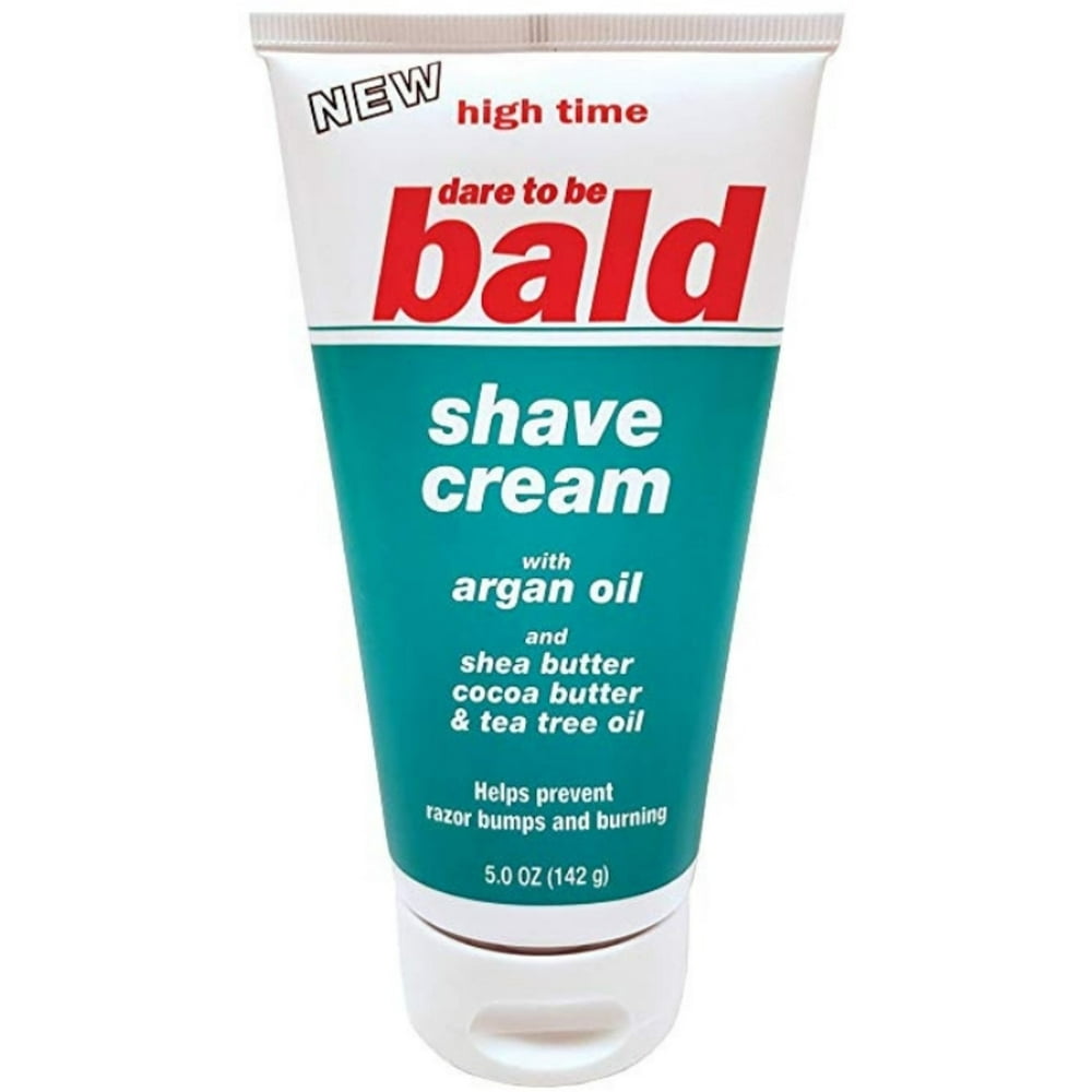 High Time Dare To Be Bald Shave Cream 5 oz