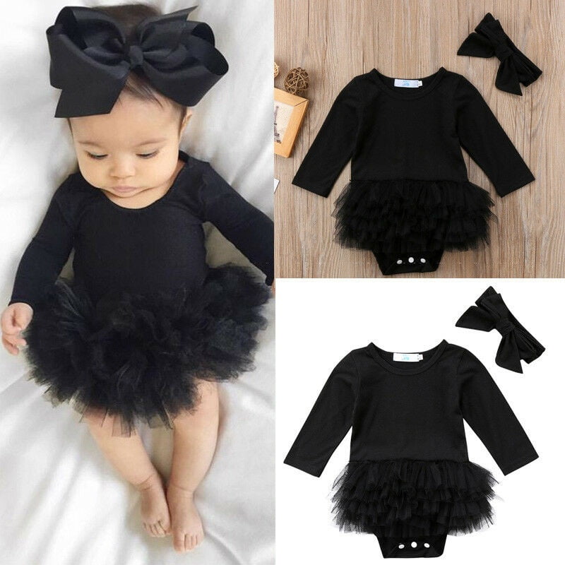 black dress for newborn