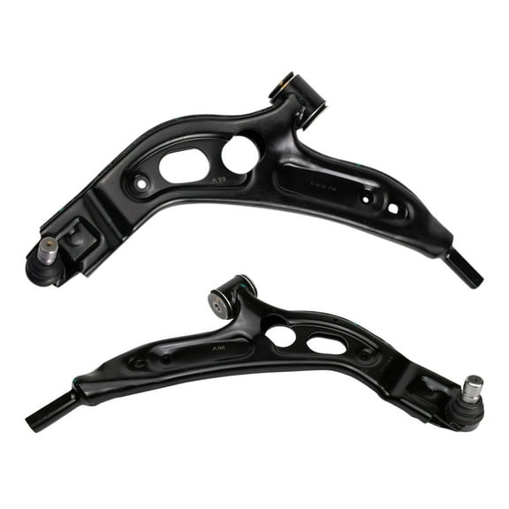 TRQ Front Lower Control Arm with Ball Joint Set Fits 16-21 BMW 16-19 Mini Cooper PSA31048