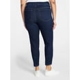 thumbnail image 3 of Terra & Sky Women's Plus Pull On Skinny Jegging Pants with Control Panel, Sizes 0X-5X, 3 of 5