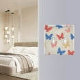 thumbnail image 4 of Yayeee Toggle Light Switch Wall Plate 2-Gang 4.56"x4.48" Decorative Outlet Cover, Red Butterflies, 4 of 7