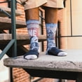 thumbnail image 5 of MERGE4 Taylor Reinhold One Love Comfortable Breathable Seamless Graffiti Art Compression Crew Socks for Men and Women, 5 of 5
