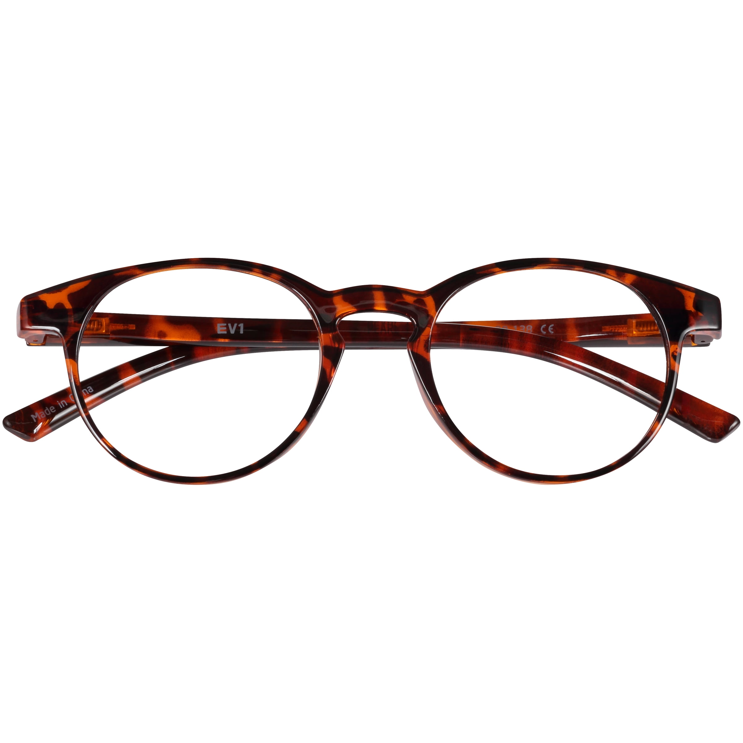 EV1 Pearl Tortoise +1.50 Reading Glasses with Case
