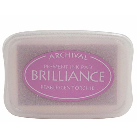 Brilliance Pigment Ink Pad-Pearlescent Orchid