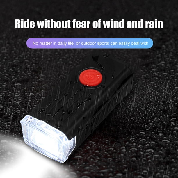 Bicicleta Ndcxsfigh LED Faro Impermeable 400LM 700mAh Lámpara de antorcha de montaña