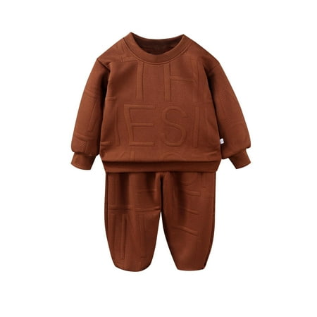 

VBARHMQRT Newborn Girl Photoshoot Outfits Princess Boys Fall Suit New Girl Baby Pullover Two Piece Children s Casual Sweatshirt in Children s Clothes Red Outfit Newborn Photography Outfits Girl Tutu