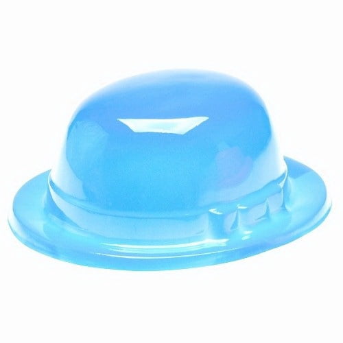 Blue Bowler Derby Hats 