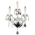 thumbnail image 1 of Elegant Lighting St. Francis 17" 3 Light Spectra Crystal Wall Sconce, 1 of 1