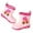 Pink, variant on REDARER Rubber Children Water Shoes Classic Rainboots Rain Boots Kids Baby Cartoon Shoes,6-7 Years
