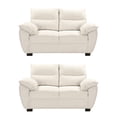 thumbnail image 1 of Sala 2-2 TRINITY Venecia ( 2 piezas Love Seat ) Crema, 1 of 8