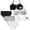 Mixed color 3PCS-G, variant on LYMAYTER Girls Toddler Soft Stretch Underwear Set Crop Cami First Time Beginner Training Bra Daily Wear