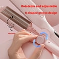 thumbnail image 4 of Egg Roll Hair Curler with Negative Ion Technology, Adjustable Deep Waver for Water Ripple Curls, Professional Ceramic Styling Wand with 3-Speed Temp Control, 4 of 5