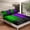 Black Green Purple, variant on Black Green Purple King Size Sheet Sets Abstract Glowing Gradient Sheets for Boys, Aesthetic Ombre Bedding Modern Neon Lights Bed Sheets Set, Psychedelic Stars Fitted Sheet