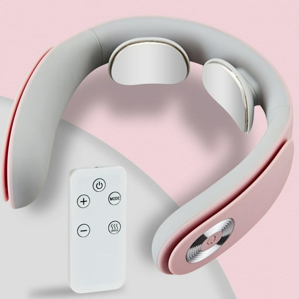 Electrodomésticos Calentador de cuello inalámbrico, Calentador de cuello inteligente, 3 modos 15 etapas Instrumentos de masaje de tejido de cuello
