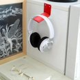 thumbnail image 2 of Headset Stand | Desk Headphone Hanger | Multi-function Headphone Wall Mount With Strong Adhesive Tape And Screws, Metal Headset Holder For Gaming Head, 2 of 4