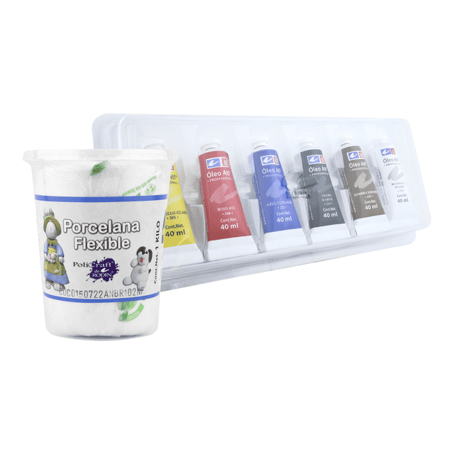 Set De Oleo C/6 24ml + Pasta Francesa