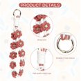 thumbnail image 2 of LAICAIW Boho Macrame Keychain Wristlet Keychain Weave Exquisite Keyring Holder Bracelet Handmade Wrist Lanyard for Women, 2 of 7
