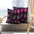 thumbnail image 6 of LALILO Throw Pillow Covers Valentine Day Love With Hearts Cushion Cover 18" x 18", 3170 Pack, 6 of 6
