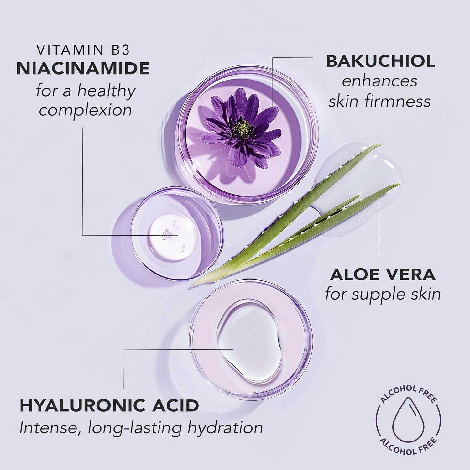 Bakuchiol Face Toner - USA Made with Natural & Organic Ingredients, Skin Toner for Oily and Acne Prone Skin, Spray Toner for Aging Skin,Smoothes Fine Lines&Wrinkles, Face Toner for Women Anti Aging