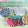 thumbnail image 2 of 2pcs Coaster Mold Round Shape Cup Mat Mold DIY Crystal Epoxy Mold Craft DIY Mold, 2 of 9