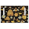 thumbnail image 2 of chaqlin Honeycomb Bee Golf Cart Seat Soft, for Sports, Golf Cart Seat Covers, Compatible with EZGO Club Car DS Precedent, 2 of 8