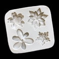 thumbnail image 4 of Molde de silicona para flores de girasol de fondant, arcilla blanda para modelar, gota de pegamento, yeso, aromaterapia, 4 of 8