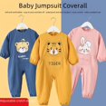 thumbnail image 4 of Mono de una pieza para bebé, ropa de escalada, ropa protectora de una pieza para bebé, ropa de escalada impermeable y antisuciedad de cuerpo completo para niños, otoño e invierno, 4 of 5