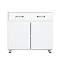 thumbnail image 6 of Two door Side Table-White, 6 of 7
