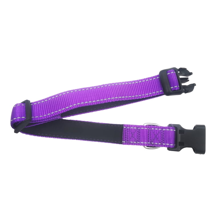 PERCEN Reflective Neoprene Padded Dog Collar, Adjustable photo 7