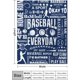 thumbnail image 2 of LHSHID Basketball Baseball Blanket Flannel Soft and Comfortable Anti static Bed Sofa Blanket 50x60in, 2 of 6