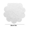 thumbnail image 1 of Ganfancp Forro de Papel Desechable para Freidora Es Fácil de Pegar y Absorción de Aceite Papel de Cocina Circular Ofertas Del Día Liquidación 100X Hojas de Freidora, 1 of 7
