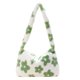 thumbnail image 2 of Bolsa Bolso de mano con estampado de flores de felpa para mujer, minibolso cuadrado informal para axila de invierno JShteea Para Estrenar, 2 of 9